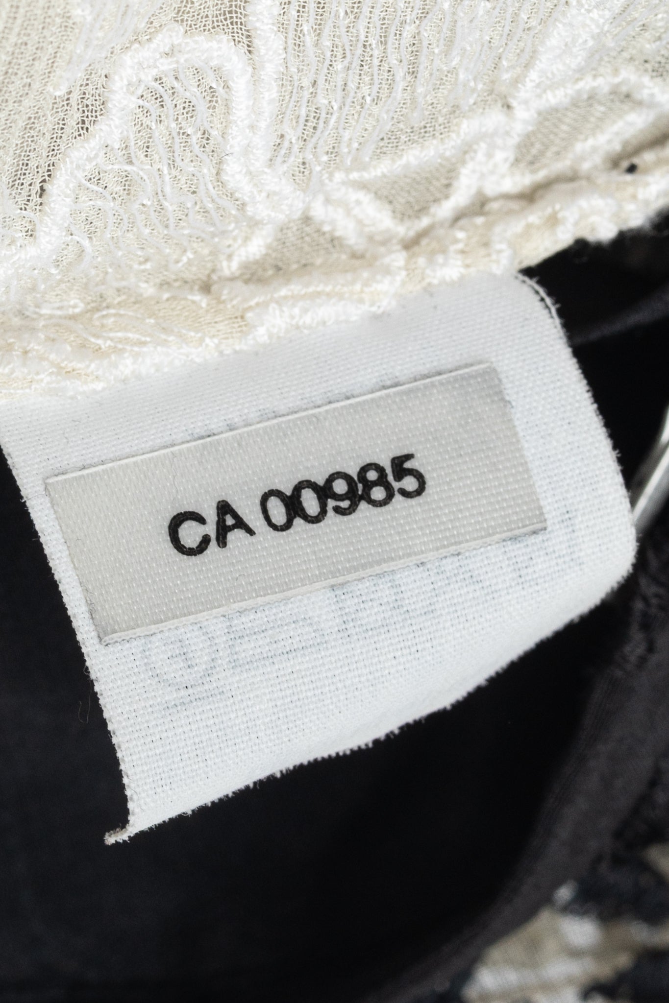 Dries Van Noten Cota Black Embroidered Silk & Lace Bomber Jacket