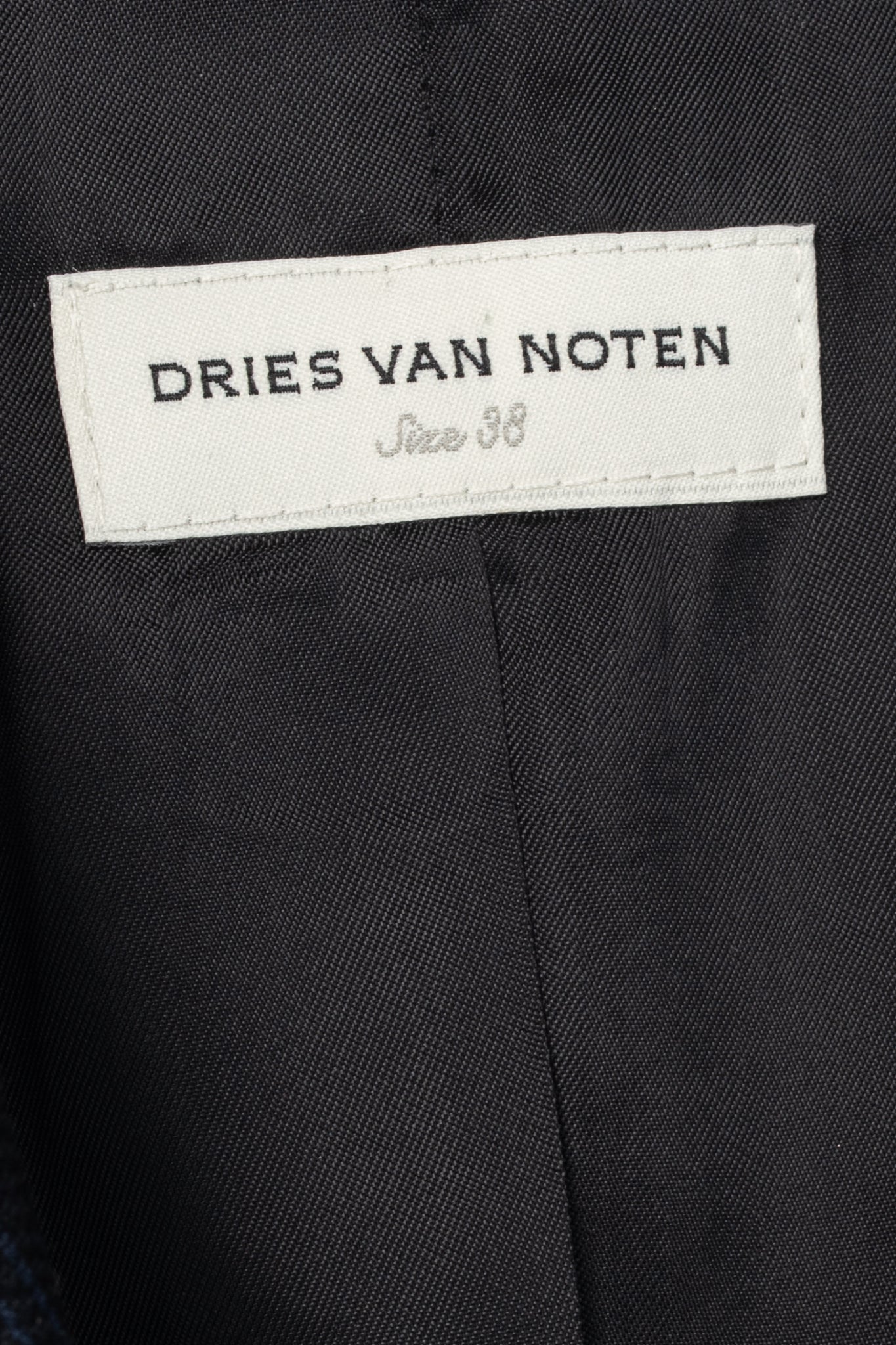 Dries Van Noten SS13 Runway Burgundy & Navy Cotton & Linen Plaid Peplum Vest