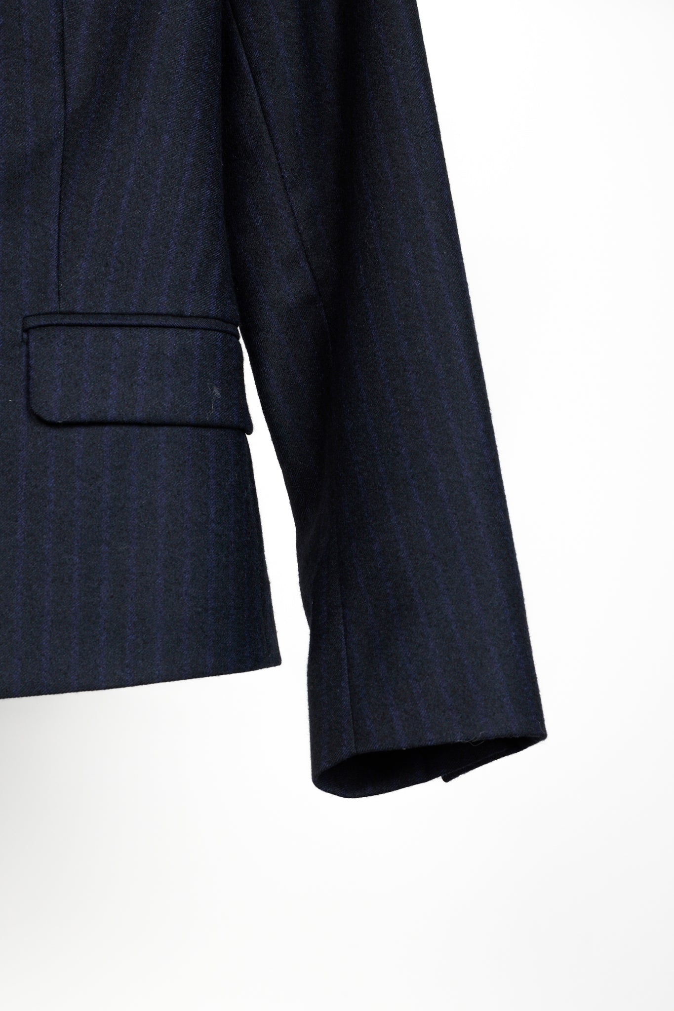 Dries Van Noten Navy Wool Blazer