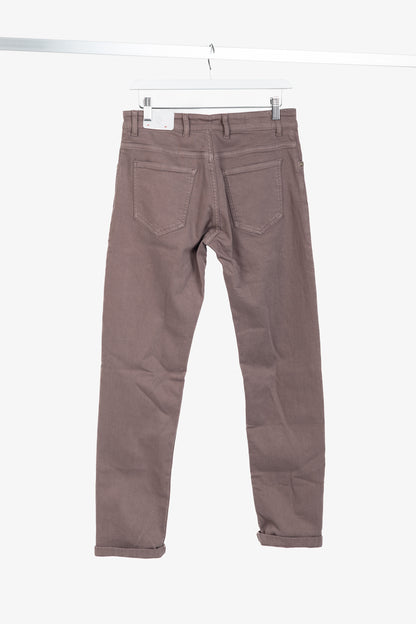 Eleventy Mallow 5-Pocket Cotton-Denim Trousers