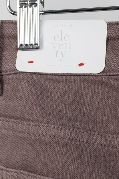 Eleventy Mallow 5-Pocket Cotton-Denim Trousers