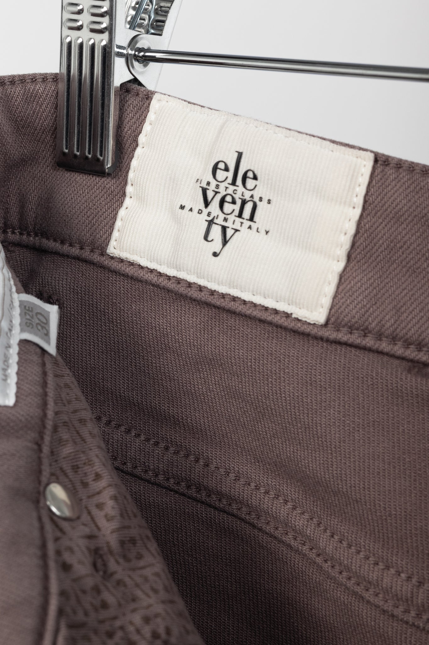 Eleventy Mallow 5-Pocket Cotton-Denim Trousers