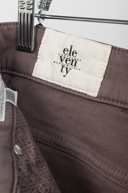 Eleventy Mallow 5-Pocket Cotton-Denim Trousers