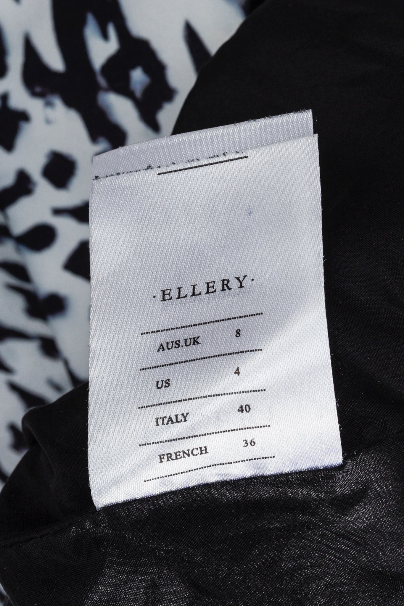 Ellery Zebra Print Vest