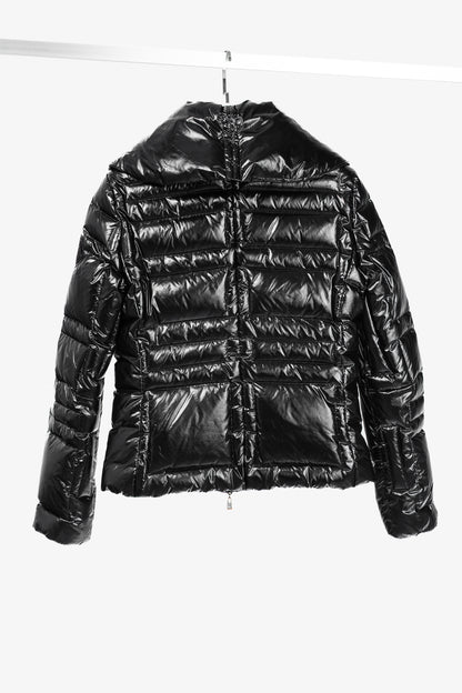 Escada Sport Mari Black Nylon Quilted Puffer Jacket