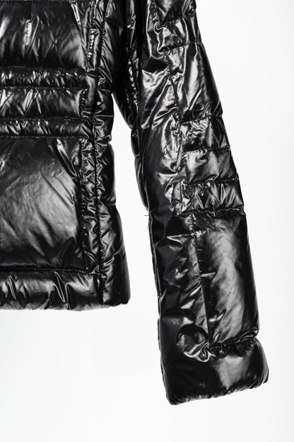 Escada Sport Mari Black Nylon Quilted Puffer Jacket