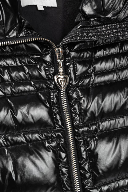 Escada Sport Mari Black Nylon Quilted Puffer Jacket