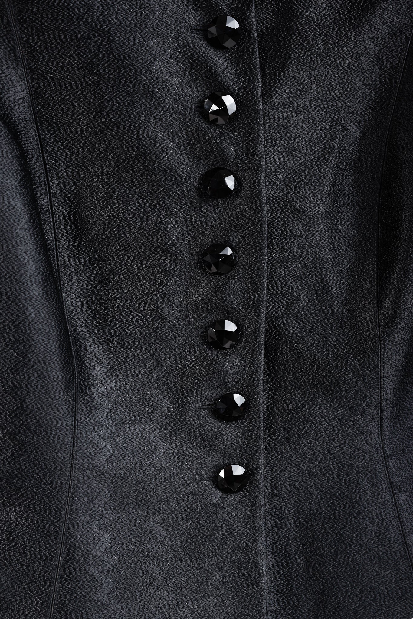 Escada Textured Black Tailored Jacket