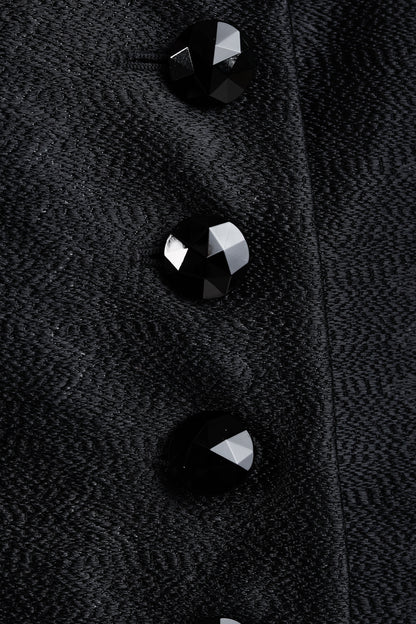 Escada Textured Black Tailored Jacket