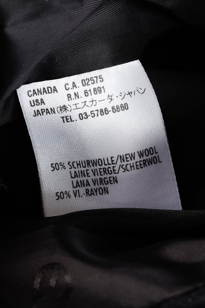 Escada Textured Black Tailored Jacket