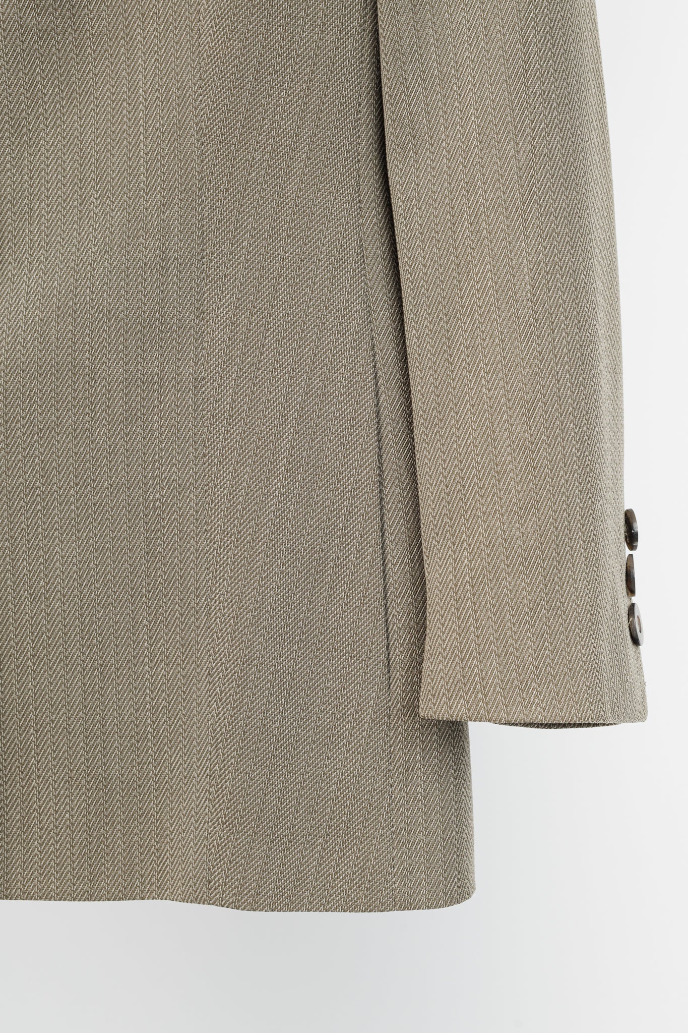 Escada Margaretha Ley Vintage Taupe Virgin-Wool Blazer
