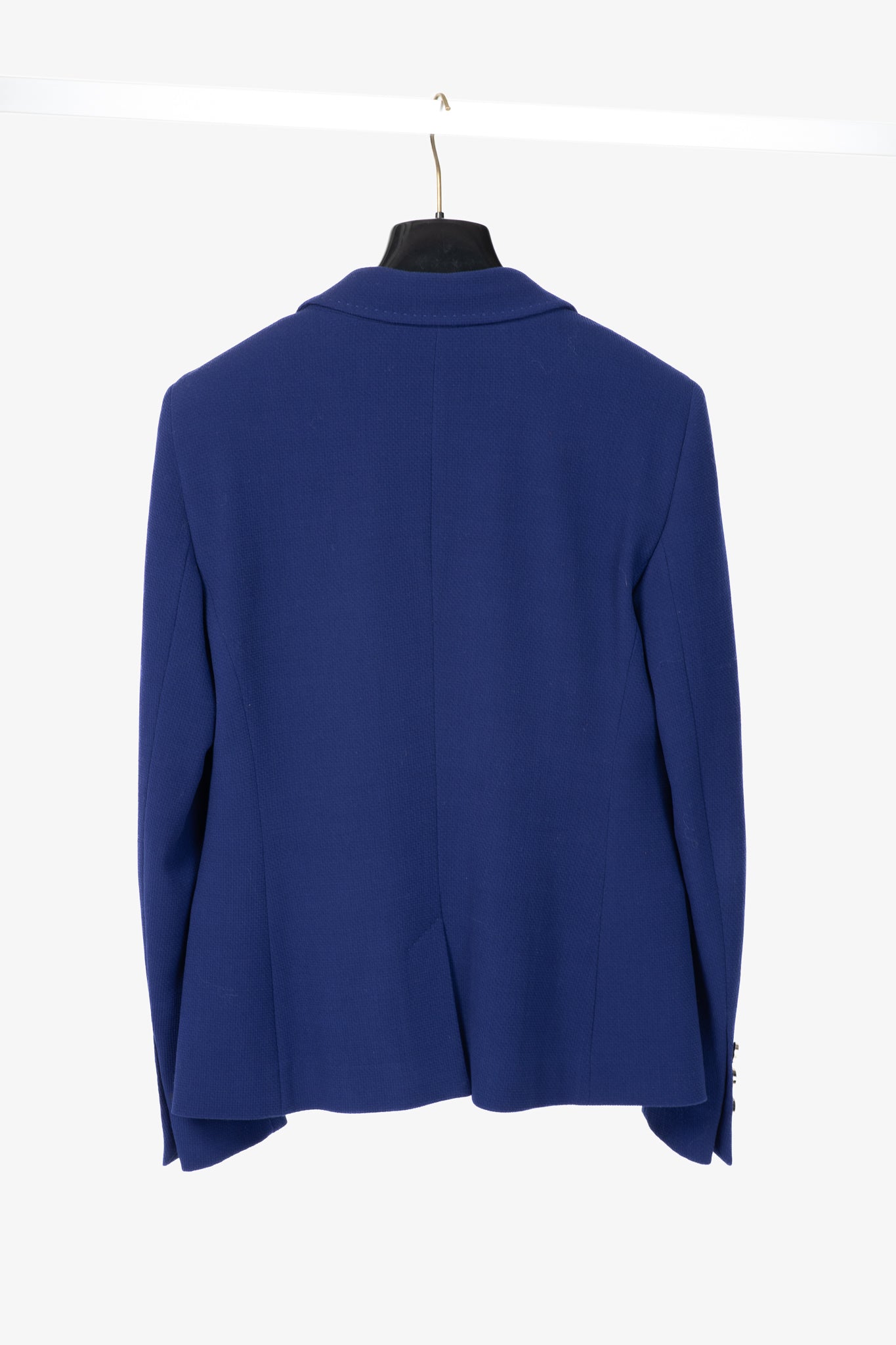 Escada Brikena Ink Wool-Pique Blazer
