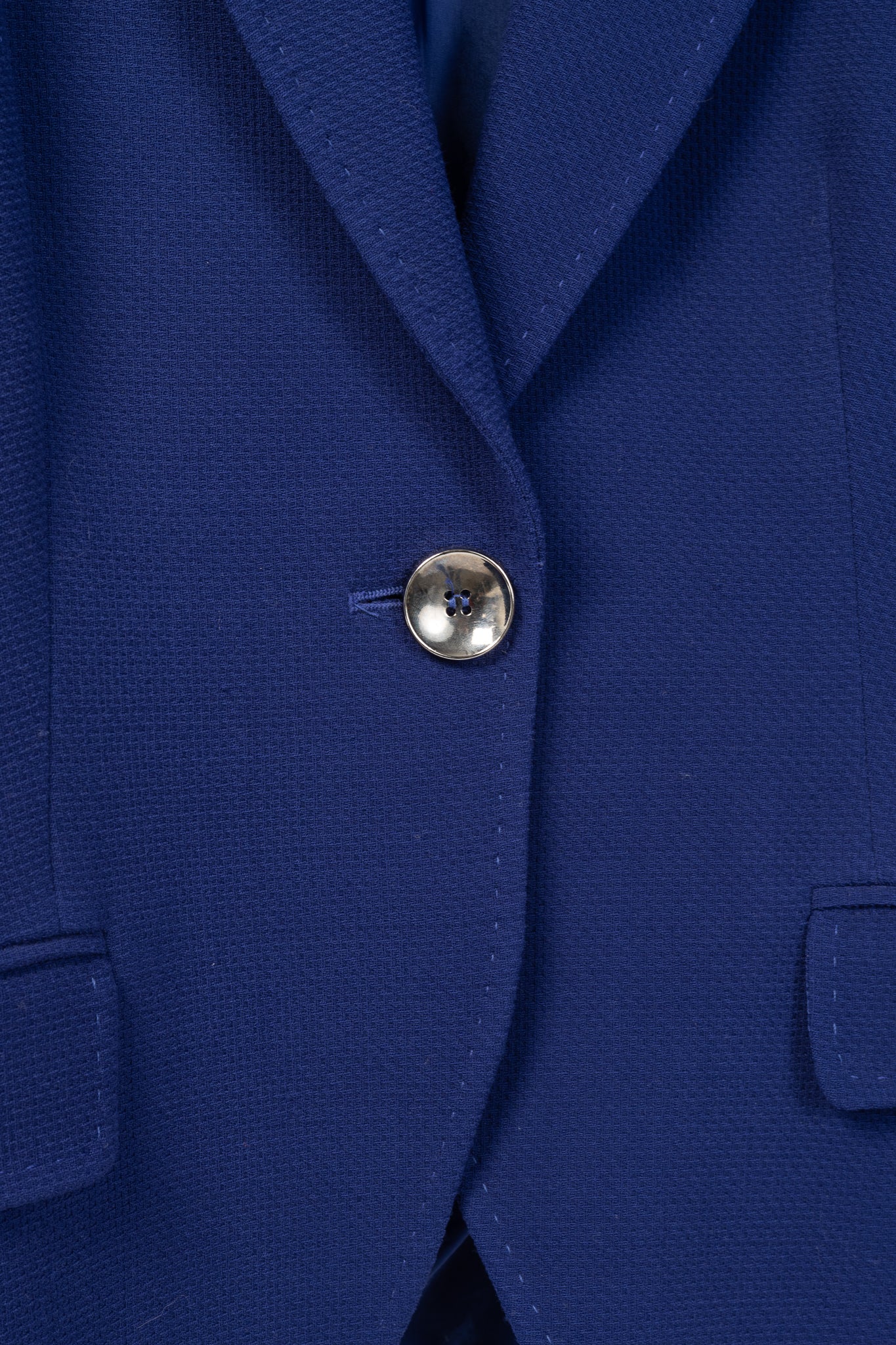 Escada Brikena Ink Wool-Pique Blazer