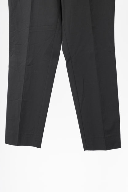 Etro Black Cotton-Blend Cropped Trousers
