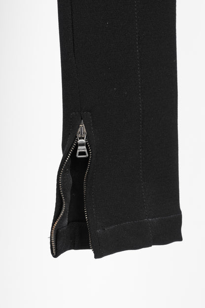 Etro Black Twill & Suede Riding Pants