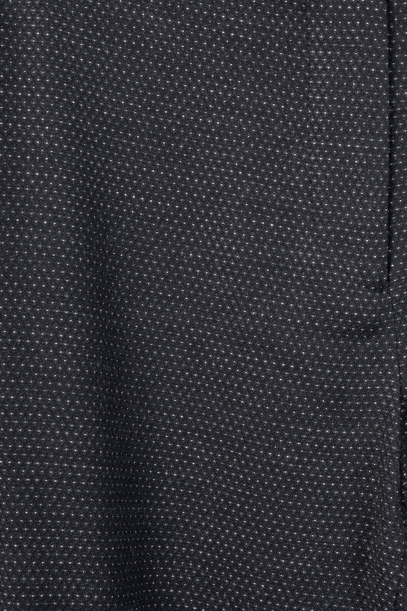Etro Black Micro-Dot Wool-Blend Cuffed Trousers