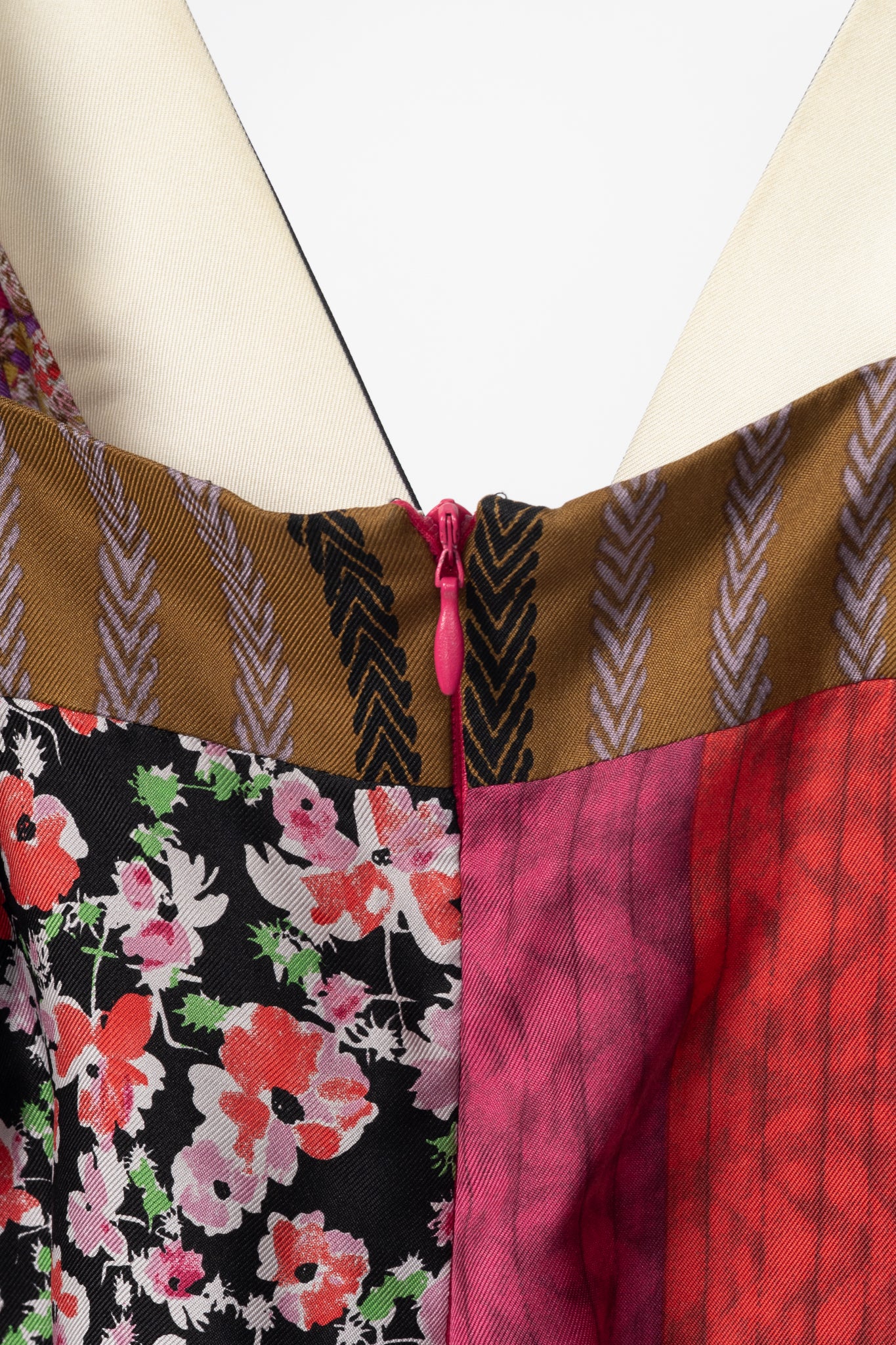 Etro Purple-Multi Paisley & Floral Silk-Satin Tank