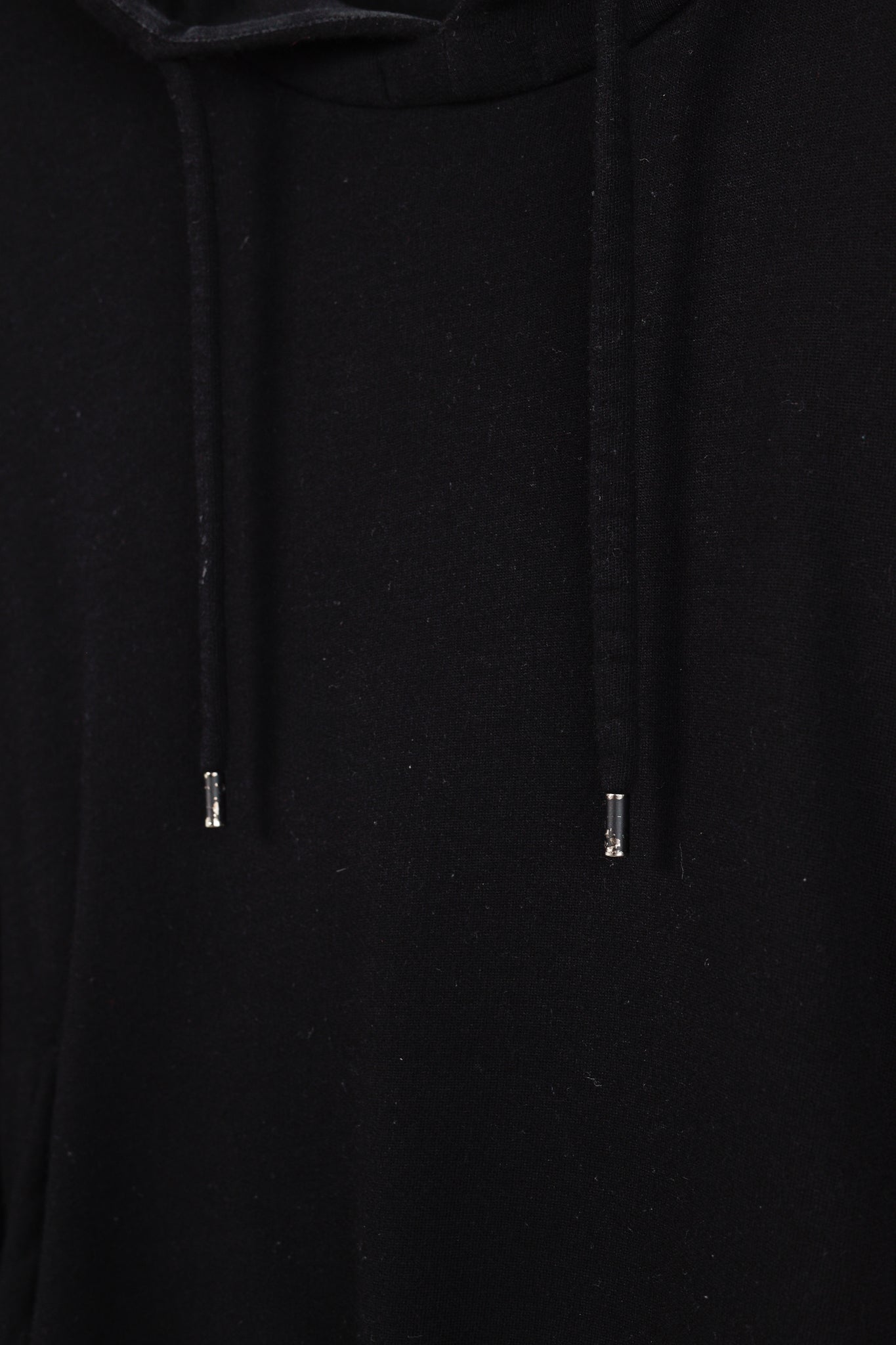 Fendi Black Taped FF Motif Hooded Sweatshirt
