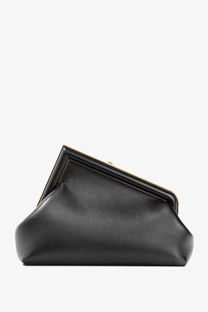 Fendi First Small Black Nappa Leather Bag