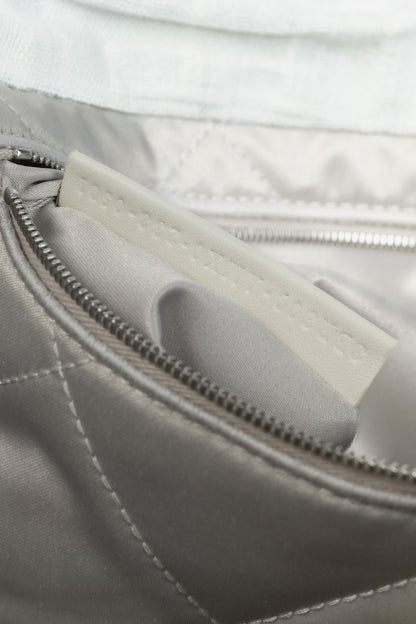 Fendi by Marc Jacobs Limited Maxi Baguette White Denim Shoulder Bag