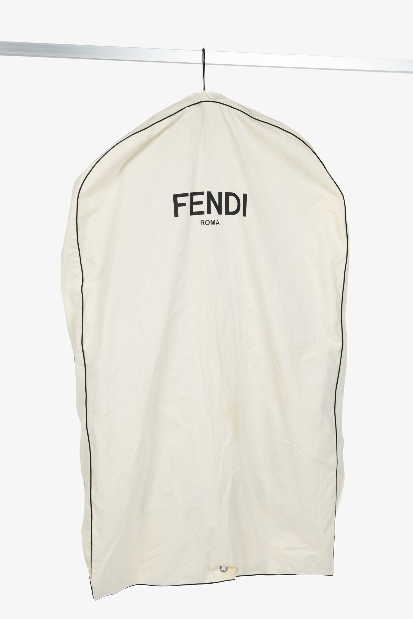 Fendi SS/19 "Mud & Dark Brown" FF-Motif Jersey Oversized Bomber Jacket