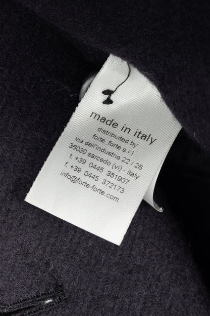 Forte Forte AW/16 Grey Wool & Alpaca Frayed-Hem Blazer
