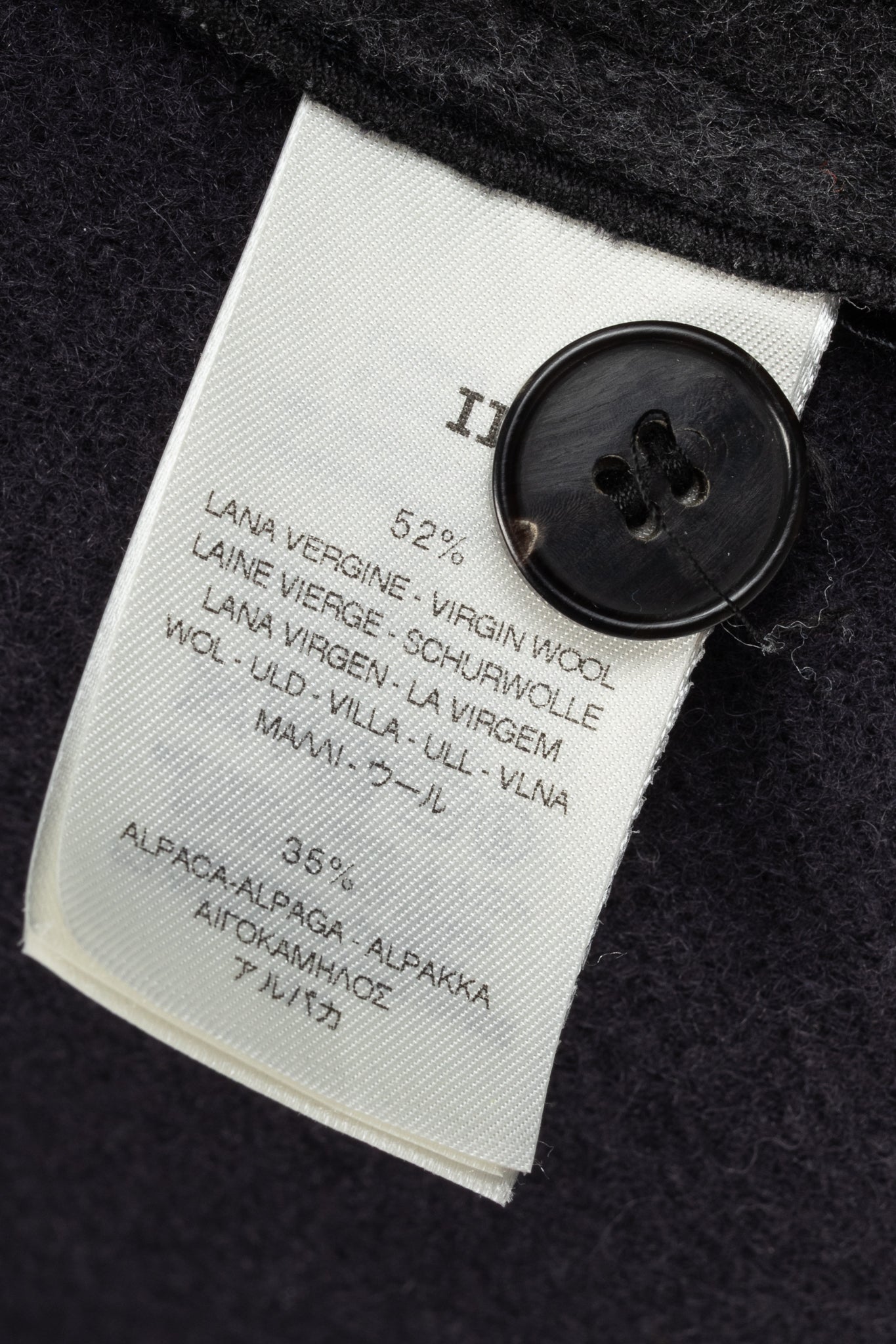Forte Forte AW/16 Grey Wool & Alpaca Frayed-Hem Blazer