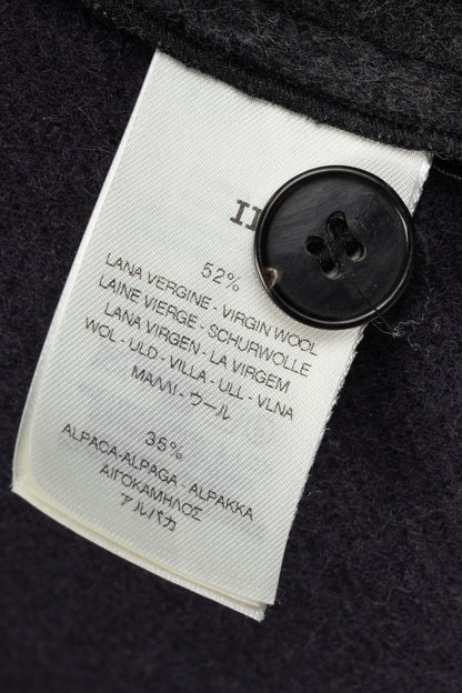 Forte Forte AW/16 Grey Wool & Alpaca Frayed-Hem Blazer