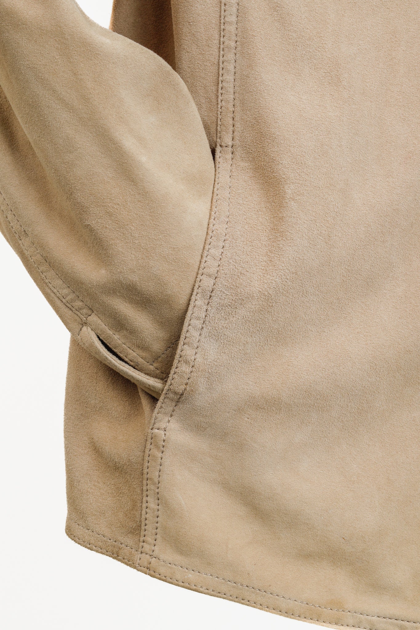 Armani Collezioni 2004 Tan Suede Jacket