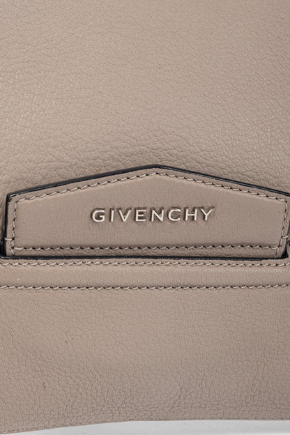 Givenchy Antigona Medium Mastic Goat-Leather Envelope Clutch