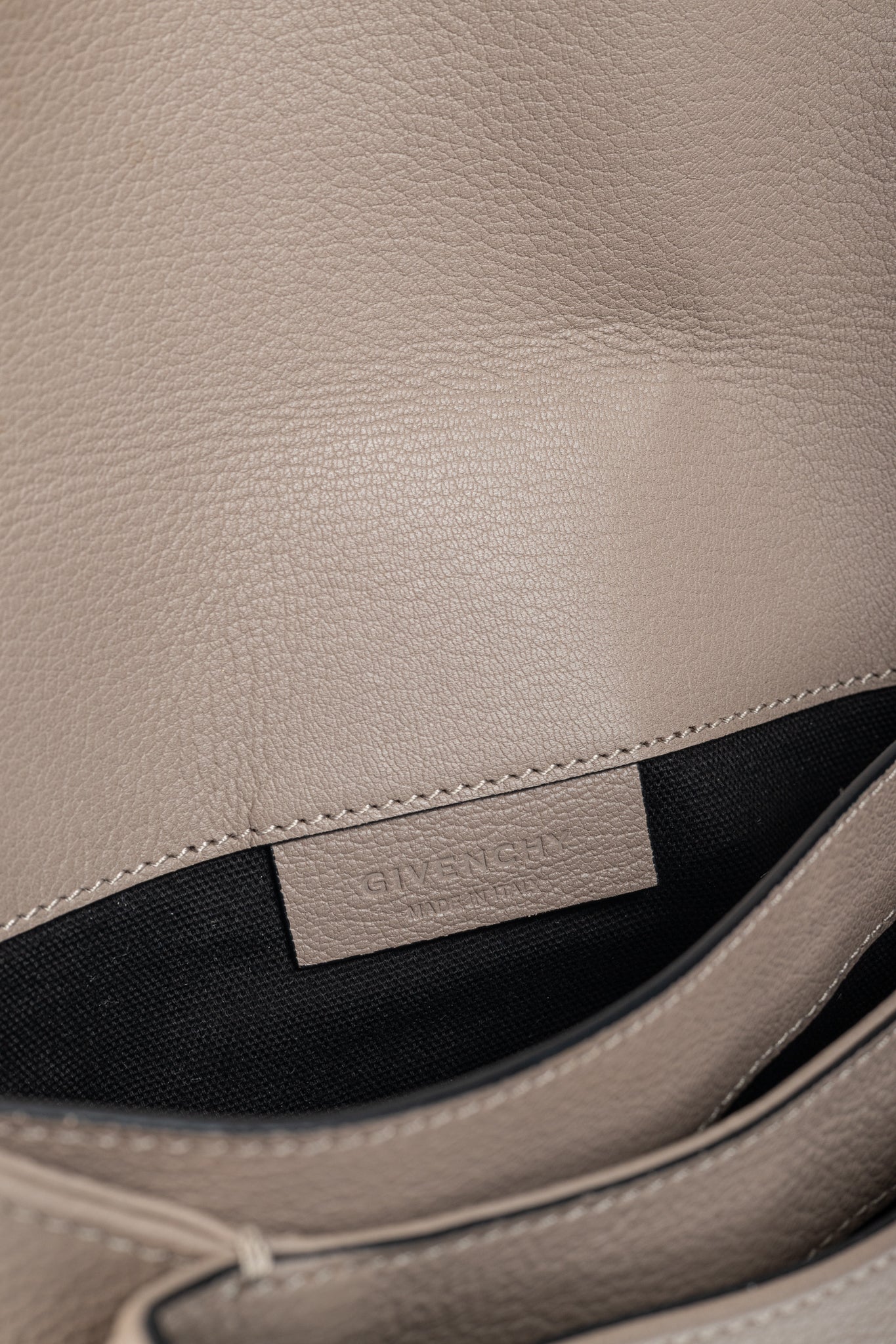 Givenchy Antigona Medium Mastic Goat-Leather Envelope Clutch