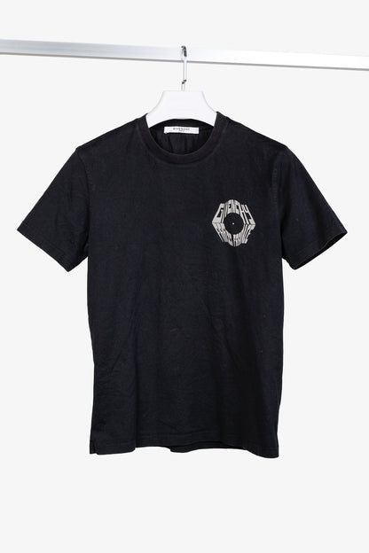 Givenchy SS/19 Black Printed Cotton-Jersey T-Shirt