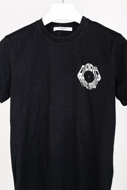 Givenchy SS/19 Black Printed Cotton-Jersey T-Shirt