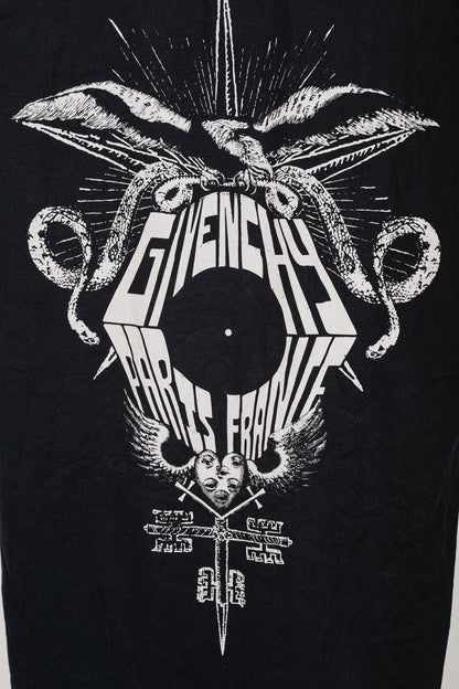 Givenchy SS/19 Black Printed Cotton-Jersey T-Shirt