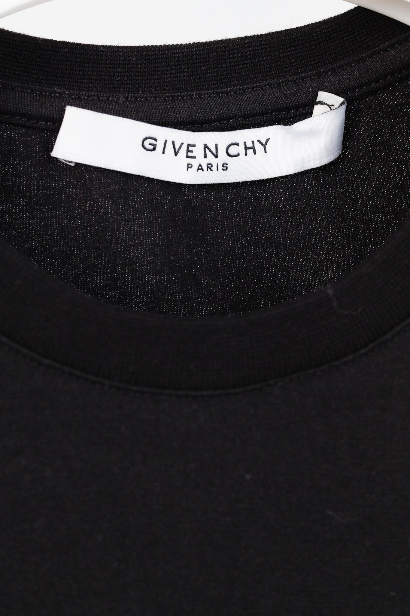 Givenchy Black Cotton Jersey Graphic Sport T-Shirt