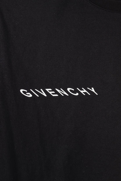 Givenchy Black Cotton Jersey Graphic Sport T-Shirt