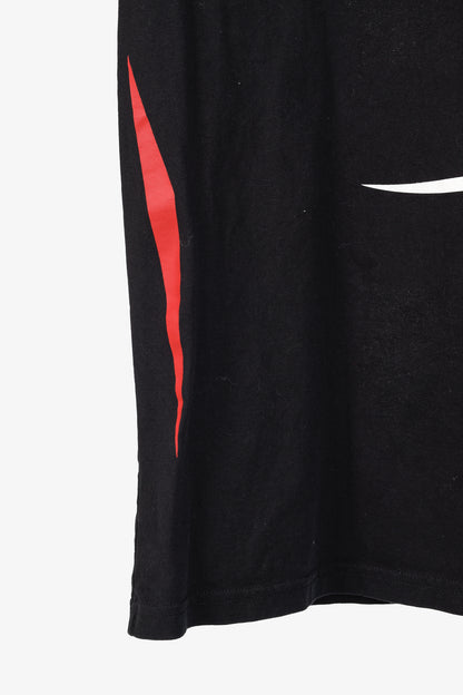 Givenchy Black Cotton Jersey Graphic Sport T-Shirt
