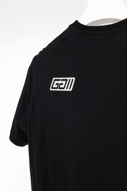 Givenchy Black Cotton Jersey Graphic Sport T-Shirt