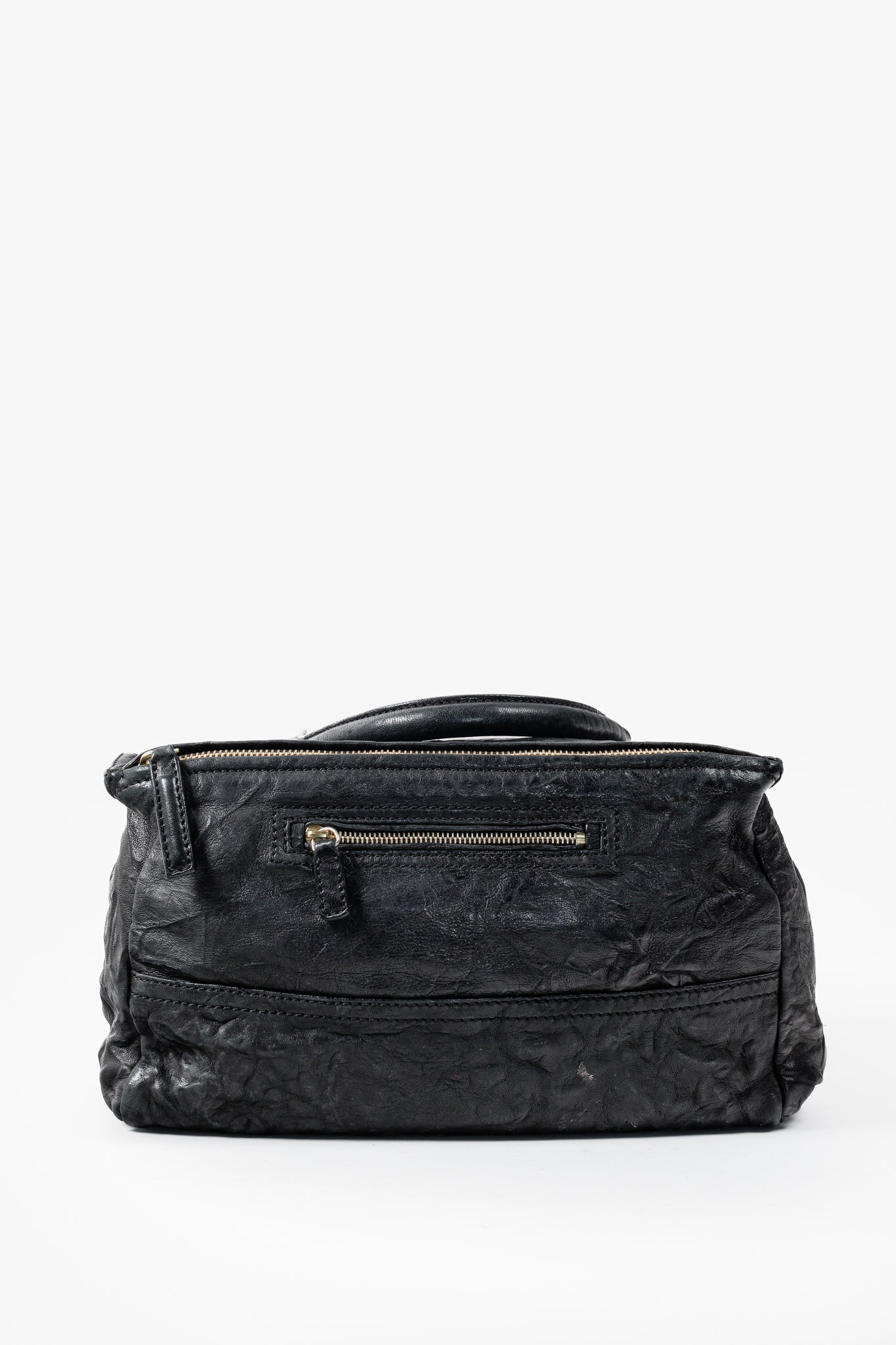 Givenchy Distressed Black Pandora Leather Bag