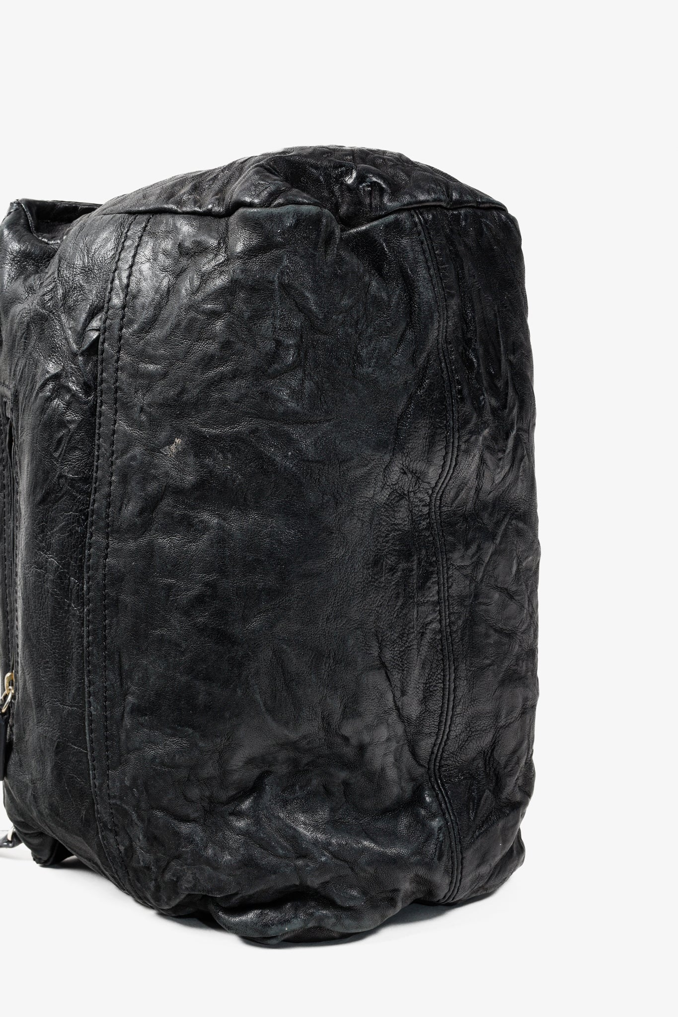 Givenchy Distressed Black Pandora Leather Bag