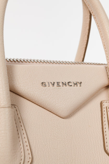 Givenchy Antigona Small Nude Pink Goat Leather Tote Bag