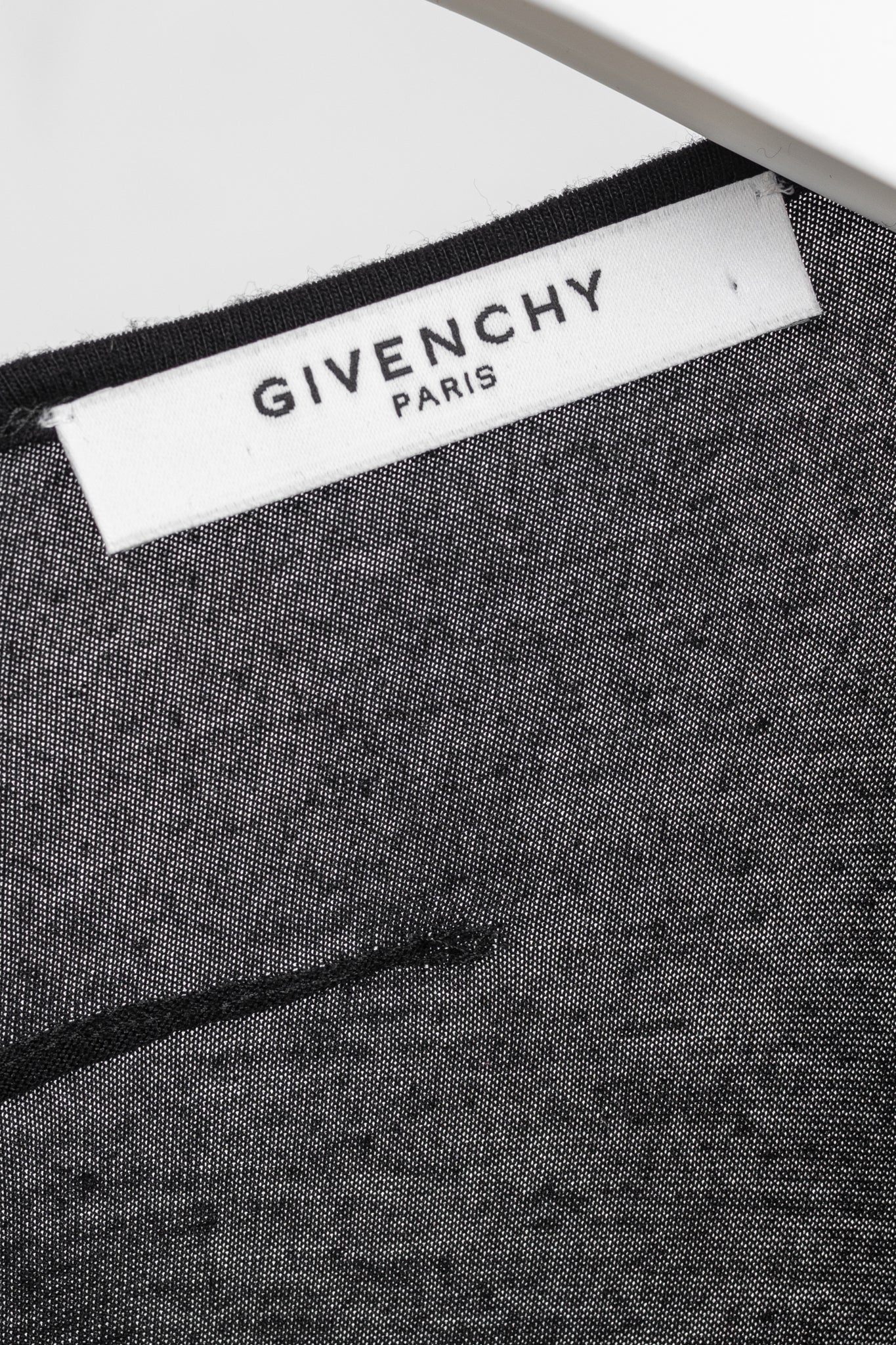 Givenchy PF/13 Black Ruffle Jersey Sleeveless Dress