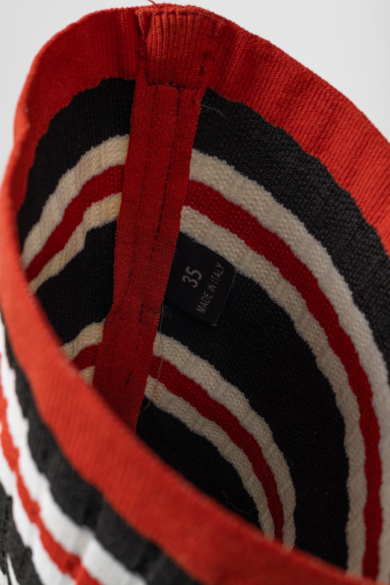 Givenchy Black Over-the-Knee Star & Stripe Sock Rain Boots
