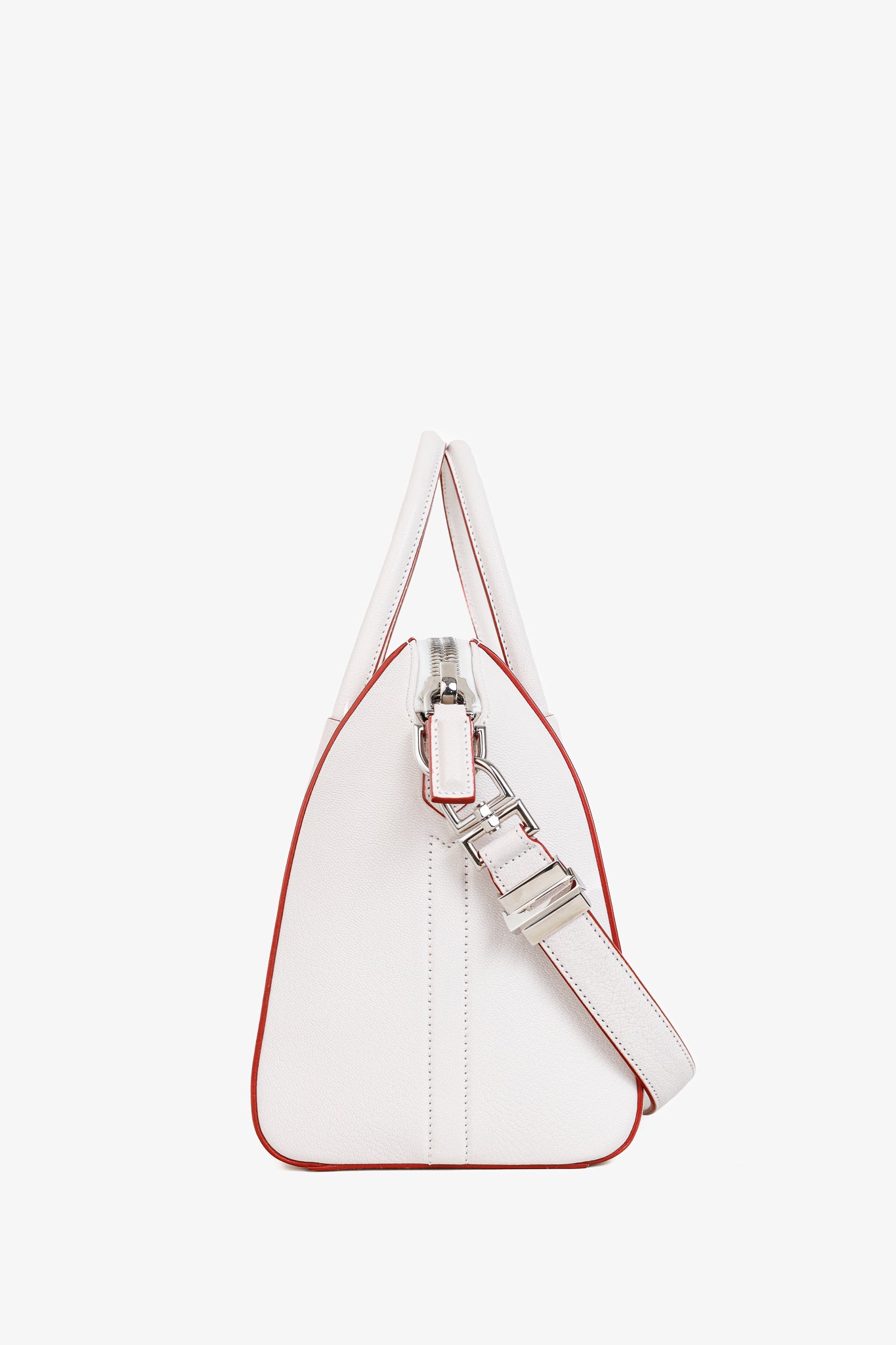 Givenchy Sugar Goatskin White Antigona Top Handle Handbag