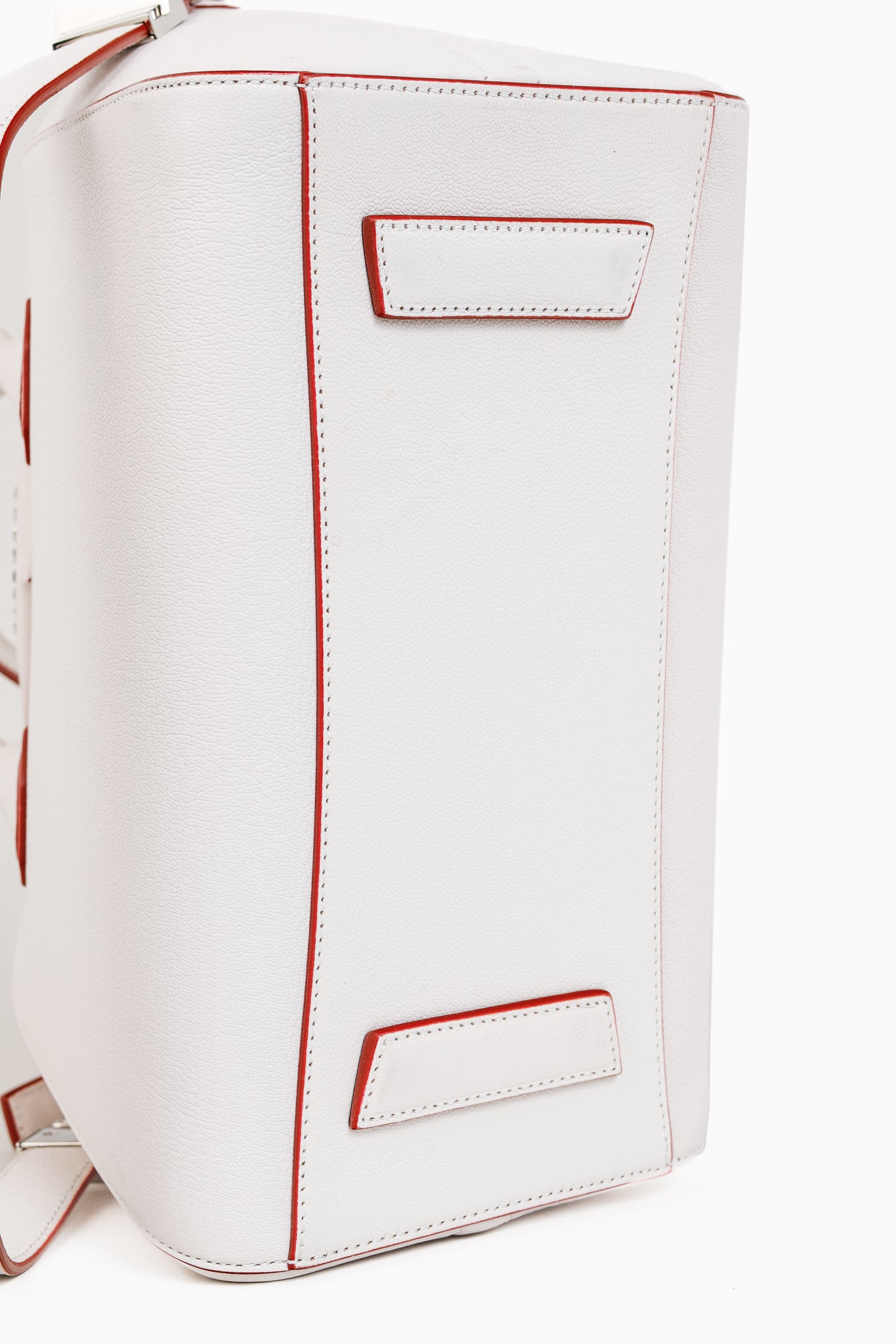 Givenchy Sugar Goatskin White Antigona Top Handle Handbag