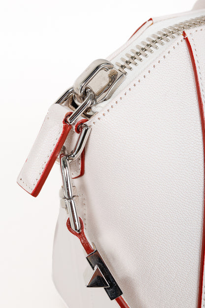 Givenchy Sugar Goatskin White Antigona Top Handle Handbag