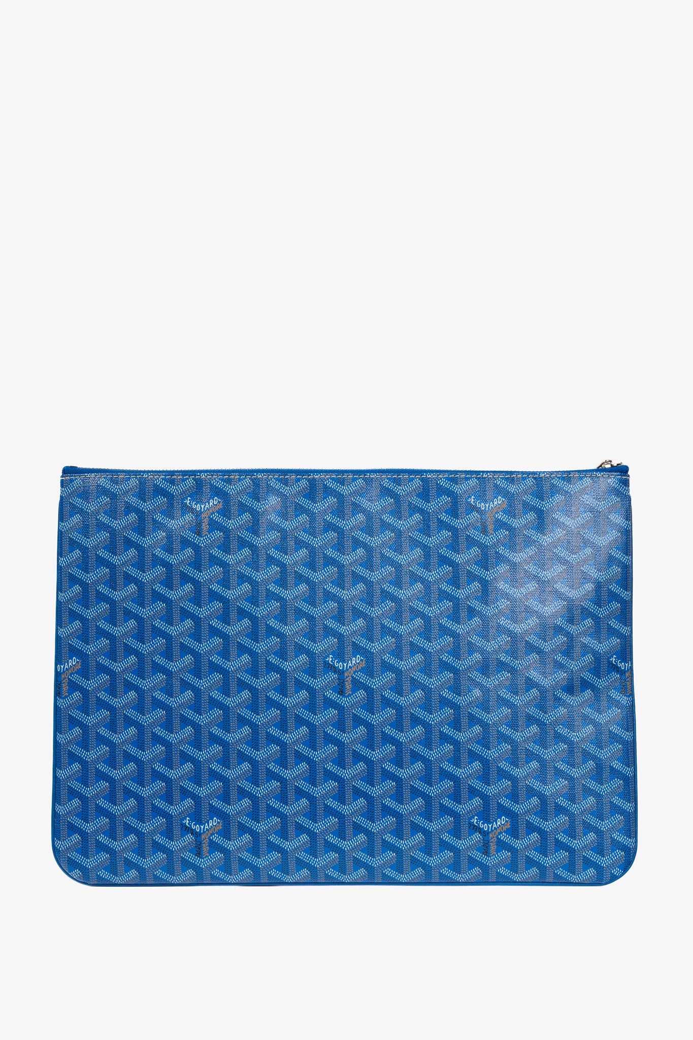 Goyard Senat MGM Sky Blue Goyardine Canvas Pochette