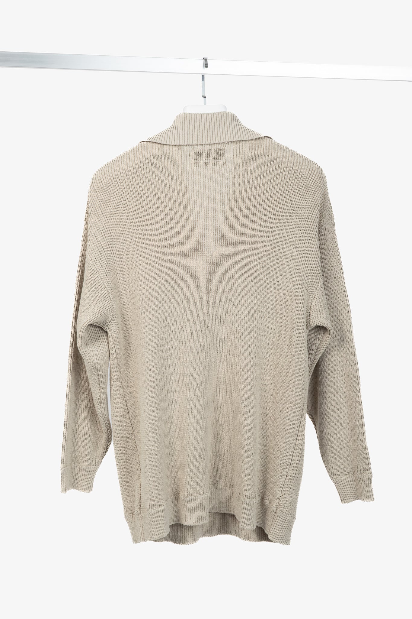 Graphpaper SS/25 Beige Linen Solotex Skipper Knit
