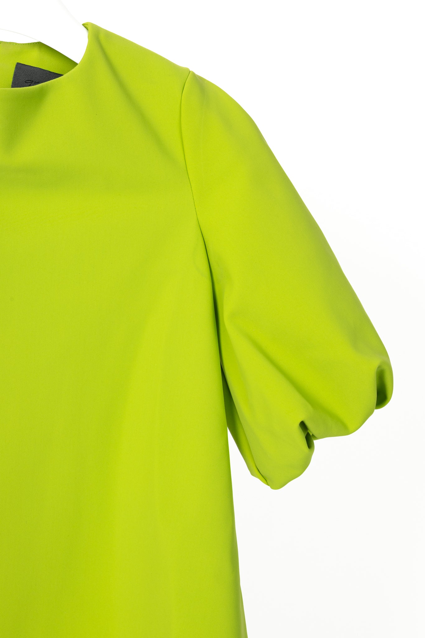 Greta Constantine Jindo Grass Puff-Sleeve Top