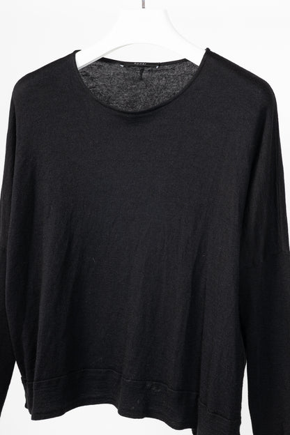 Gucci Black Long-Sleeve Knit Pullover